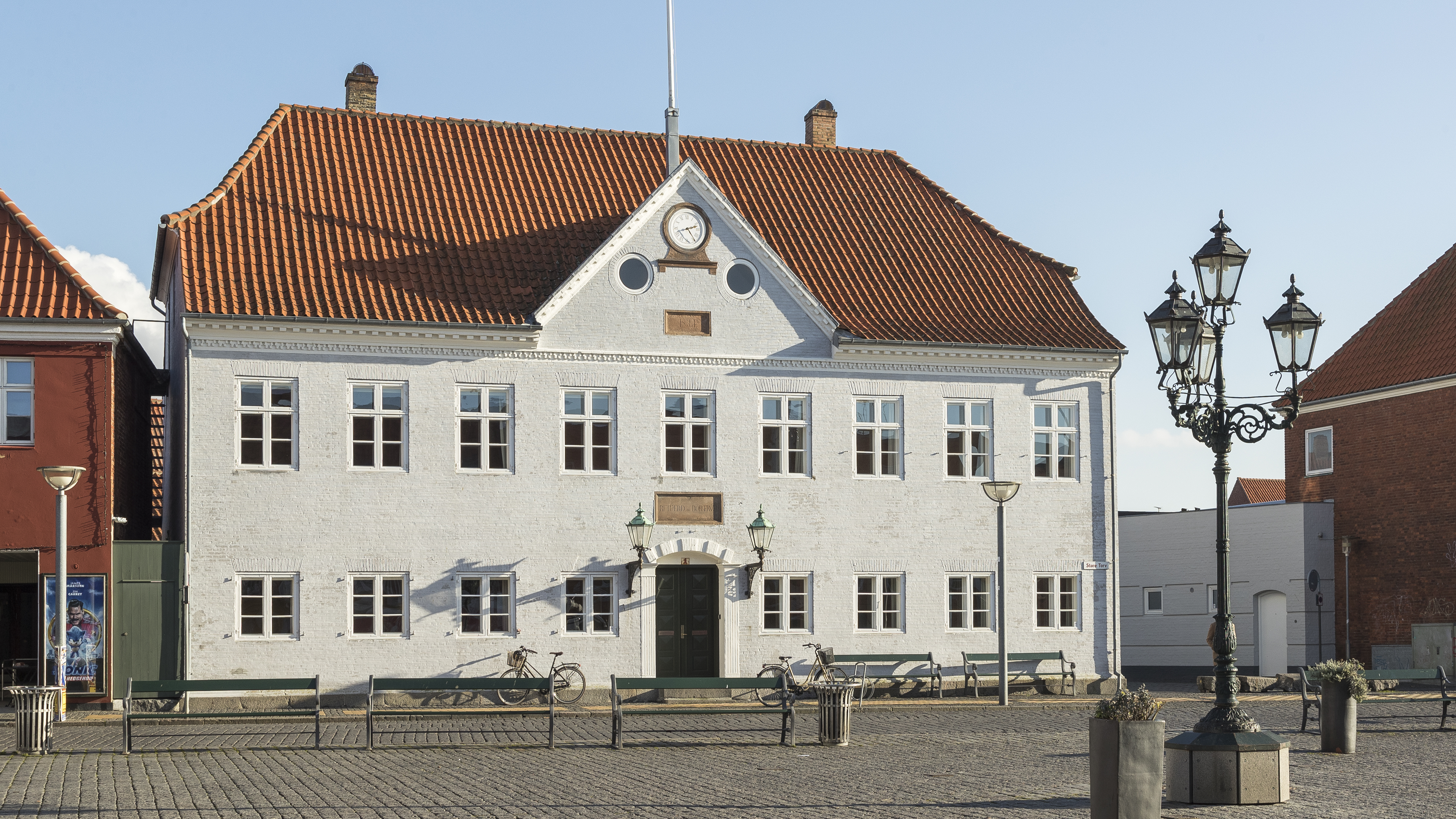 Foto af domhuset, Retten på Bornholm